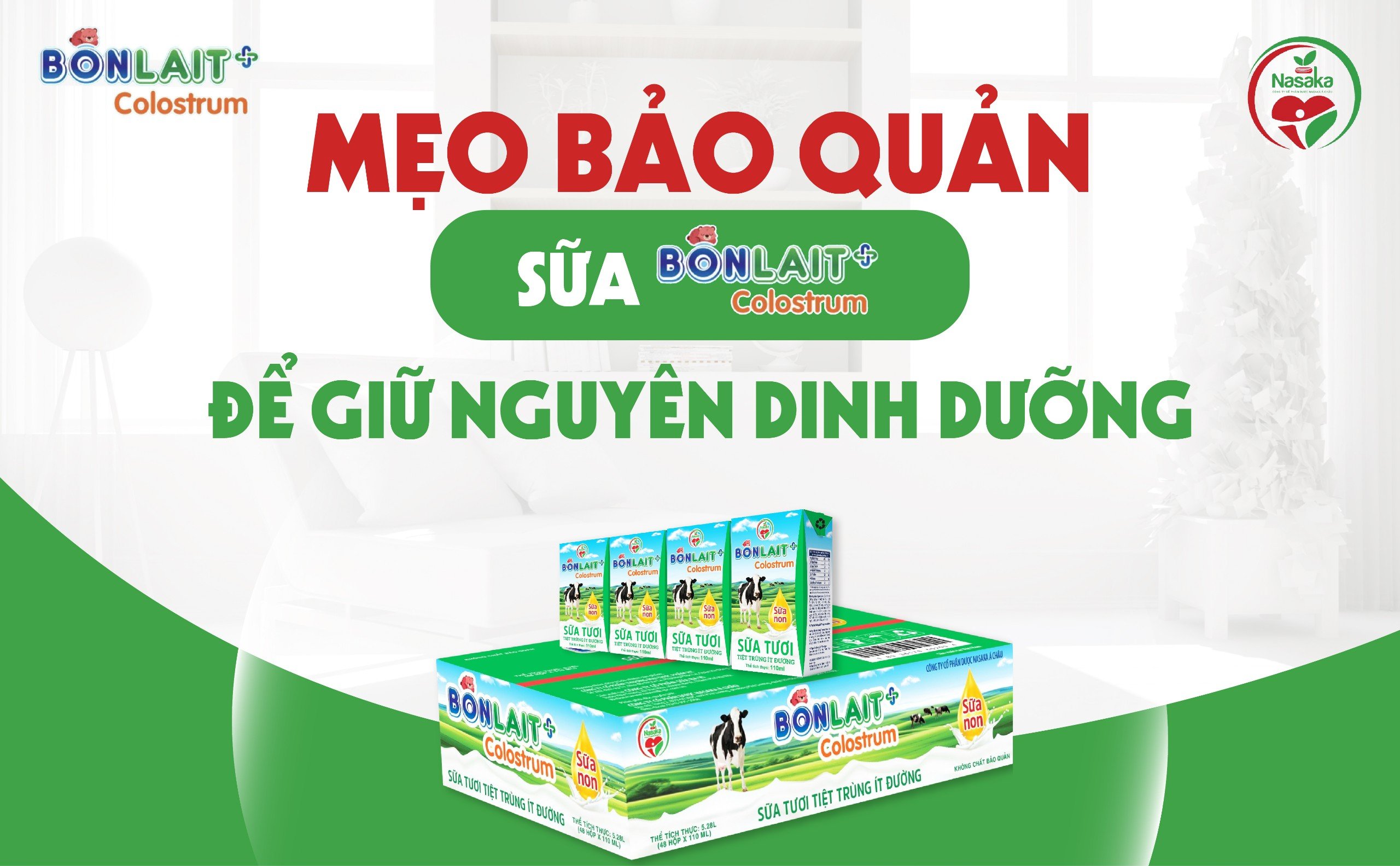 Mẹo bảo quản sữa Bonlait+ để giữ nguyên giá trị dinh dưỡng