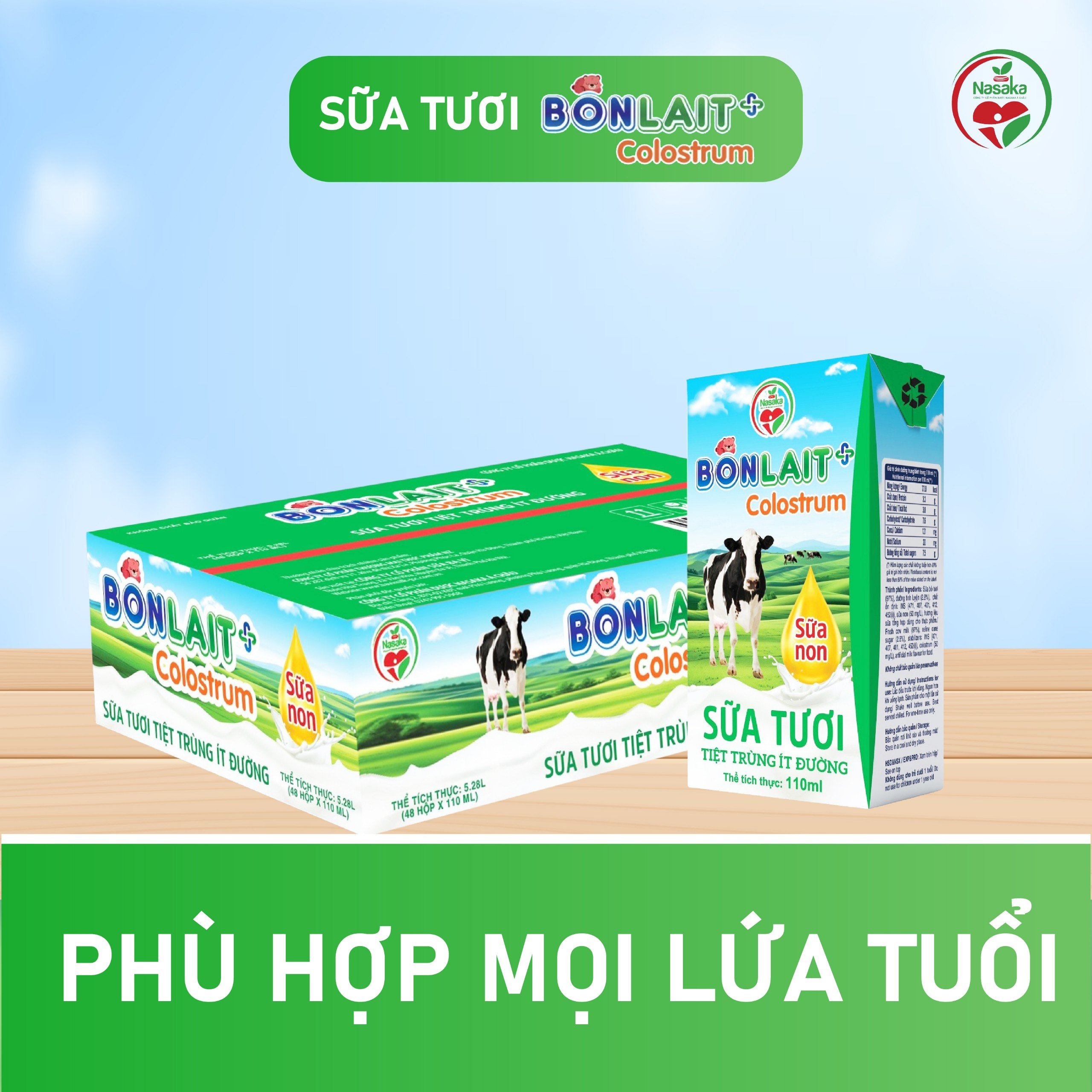 Sữa tươi Bonlait+ lựa chọn phù hợp mọi lứa tuổi