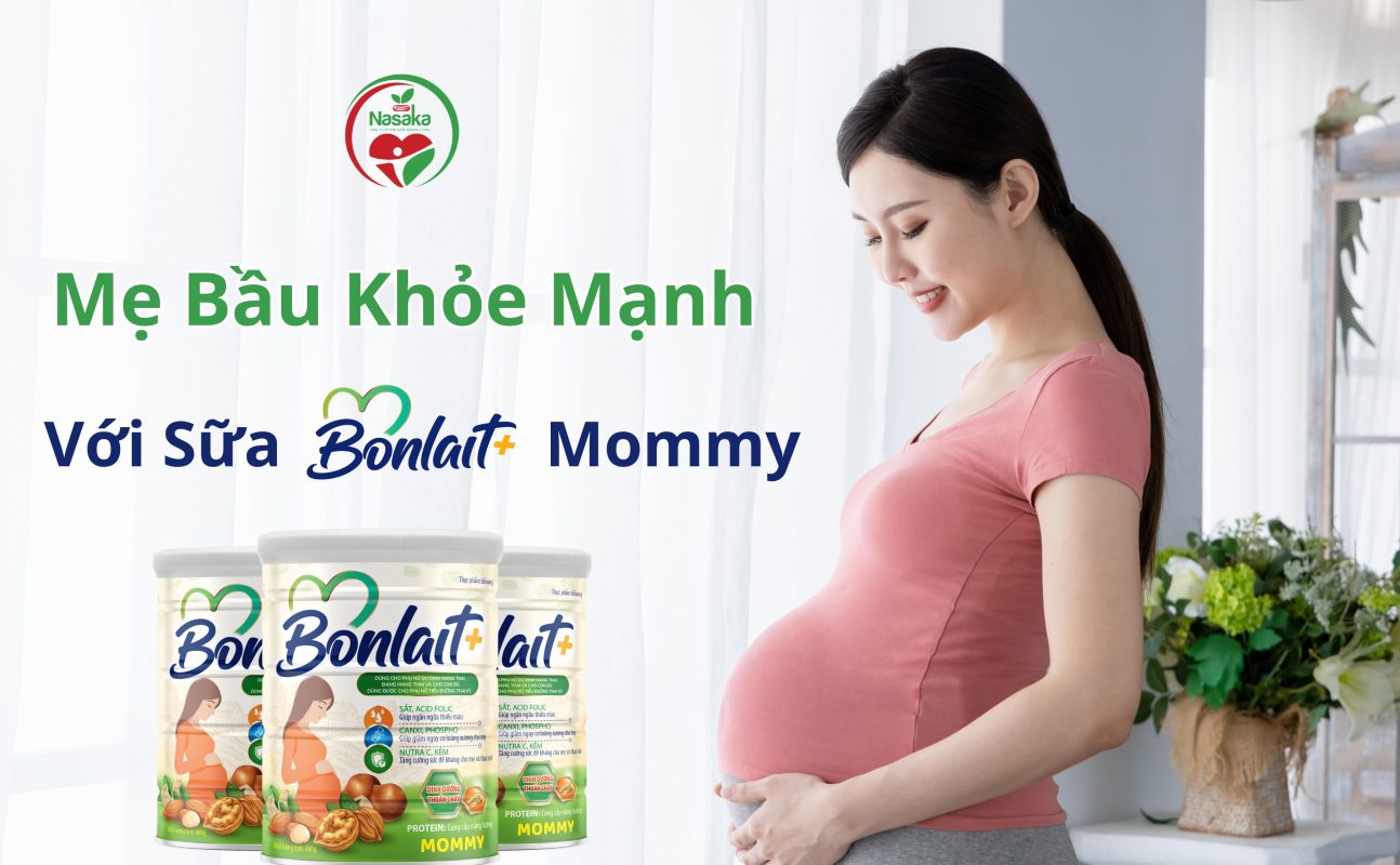 Mẹ bầu khỏe mạnh với sữa Bonlait+ Mommy