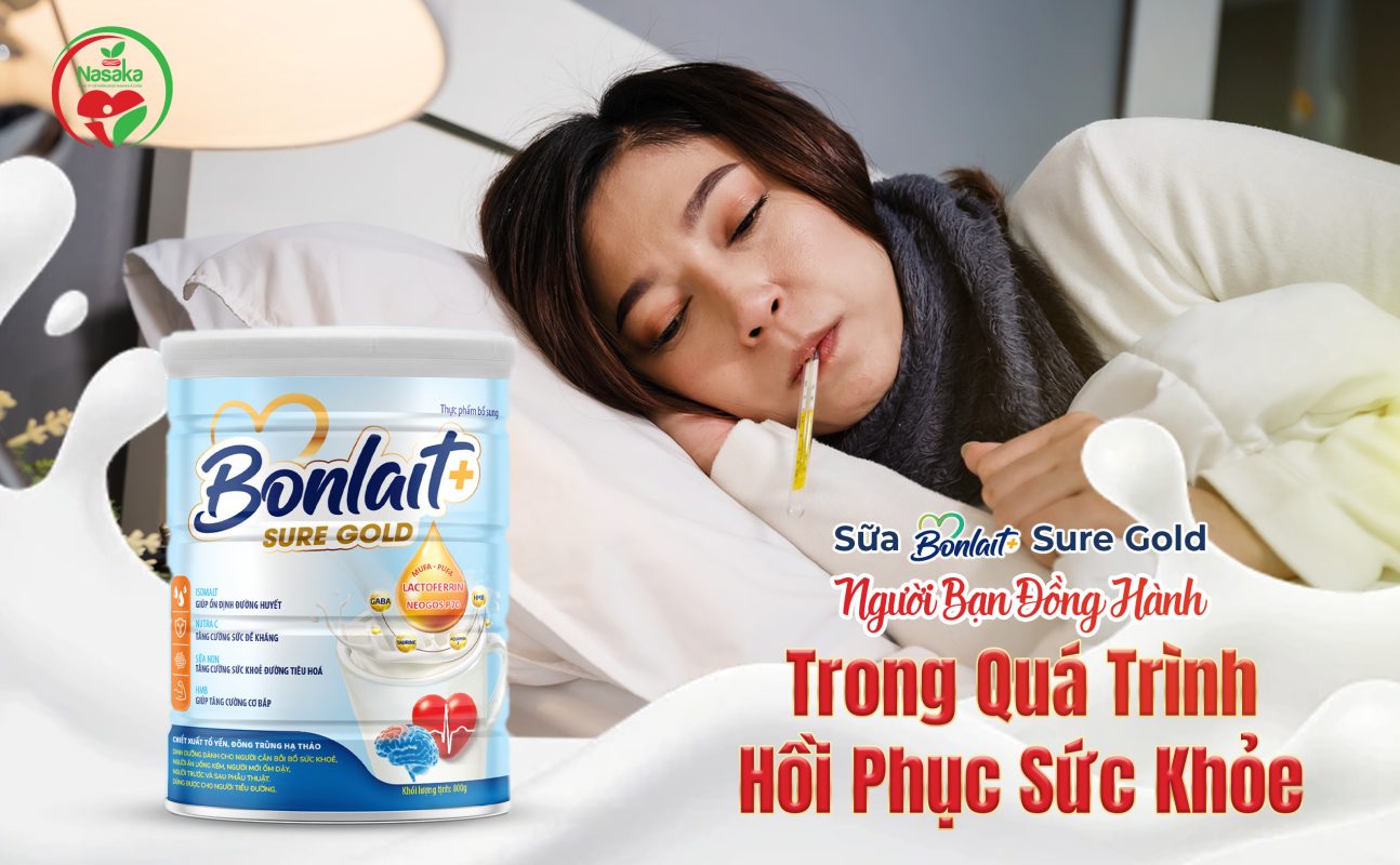 Sữa Bonlait+ Sure Gold người bạn đồng hành trong quá trình hồi phục sức khỏe