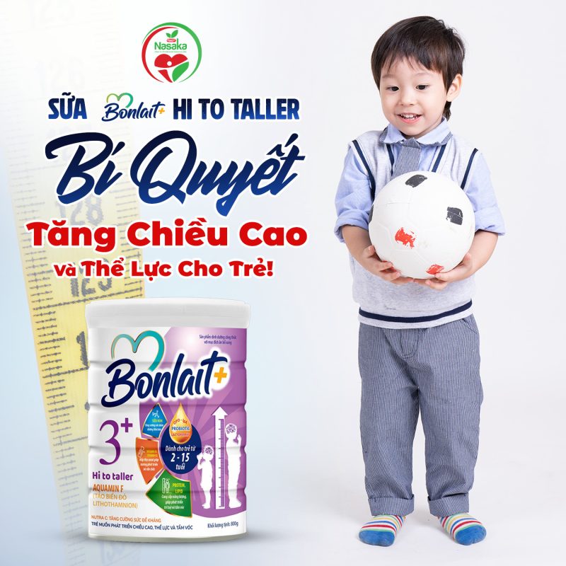 Lợi ích khi sử dụng sữa Bonlait+ Hi To Taller