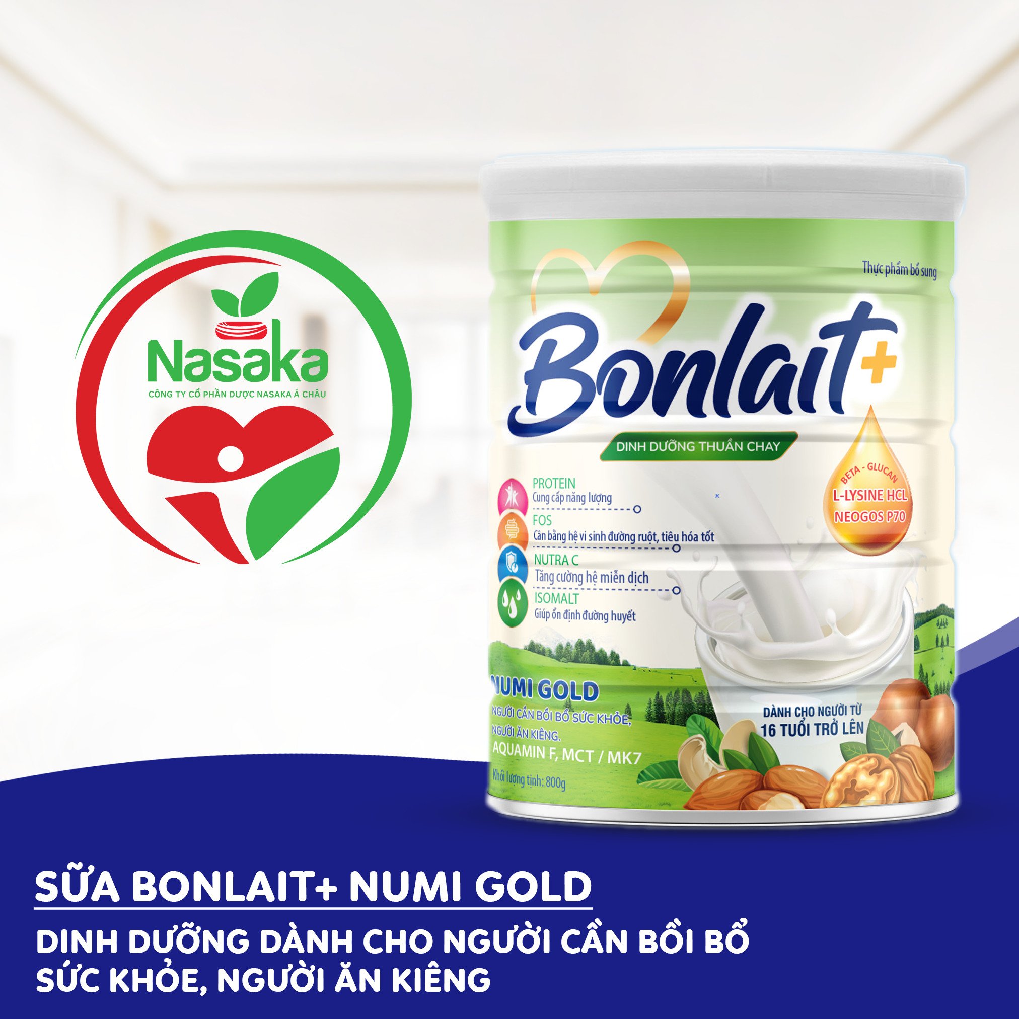 Sữa bonlait+ Numi Gold