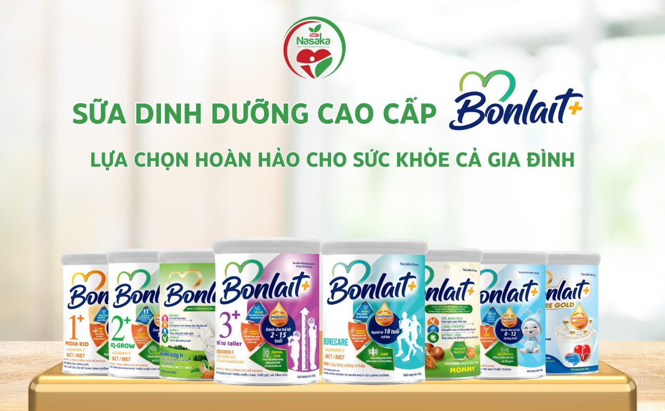 Sữa dinh dưỡng cao cấp Bonlait lựa chọn hoàn hảo cho sức khỏe gia đình bạn