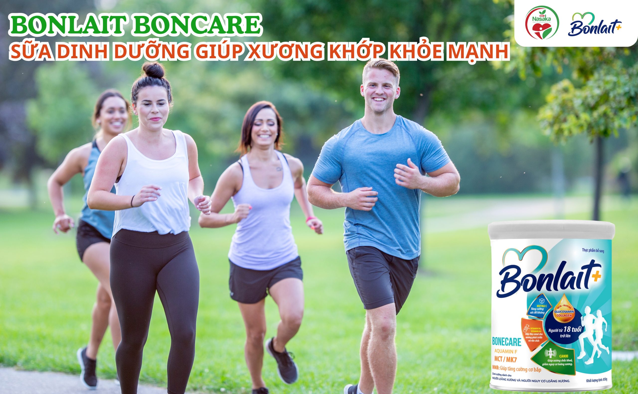 Bonlait BoneCare Sữa Dinh Dưỡng Giúp Xương Khớp Khỏe Mạnh