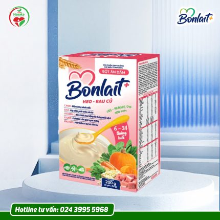 Bột ăn dặm BonlaiT+ Heo - Rau củ