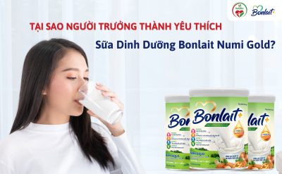 Tại Sao Người Trưởng Thành Yêu Thích Sữa Dinh Dưỡng Bonlait Numi Gold?